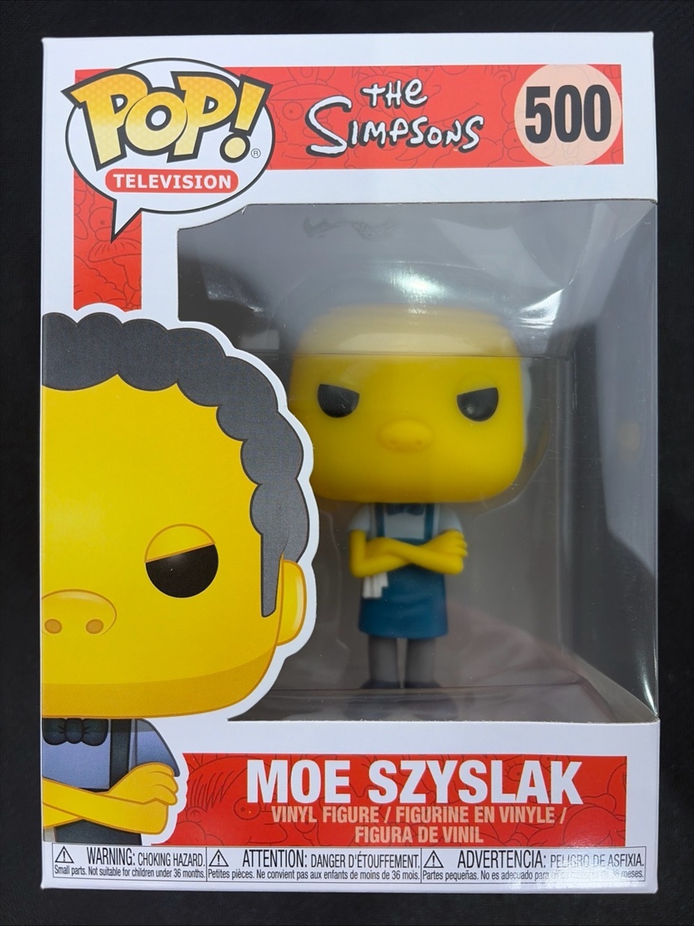 Funko Pop! The Simpsons Moe Szyslak #500 Vinyl Figure Collectible